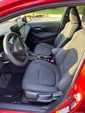 Red 2021 Toyota Corolla LE