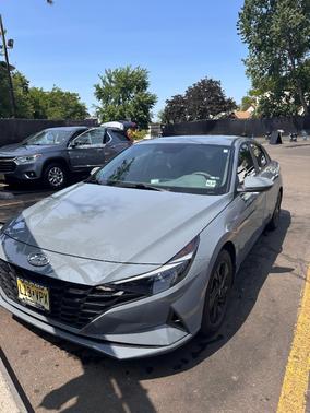 Gray 2023 Hyundai ELANTRA SEL