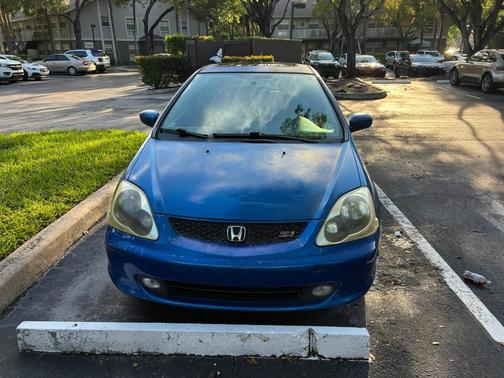 Blue 2005 Honda Civic Si