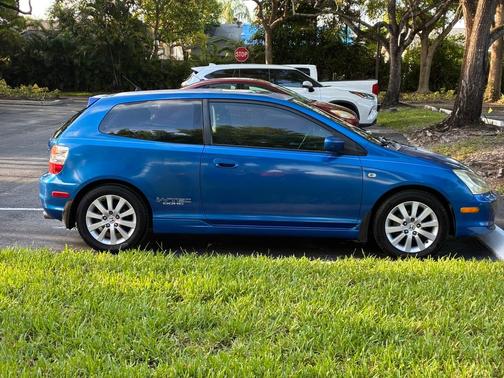 Blue 2005 Honda Civic Si