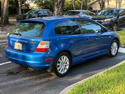 Blue 2005 Honda Civic Si