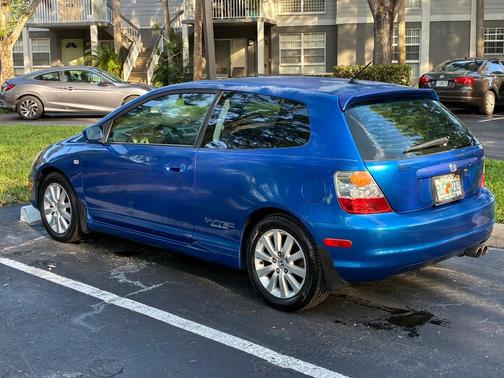 Blue 2005 Honda Civic Si