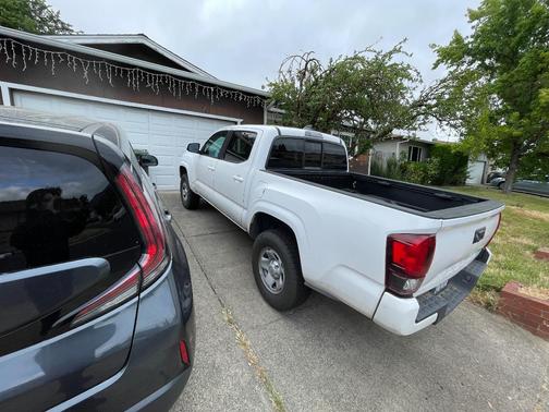 White 2021 Toyota Tacoma SR