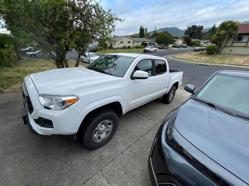 White 2021 Toyota Tacoma SR