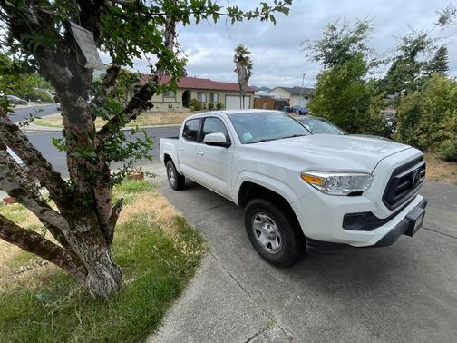 White 2021 Toyota Tacoma SR