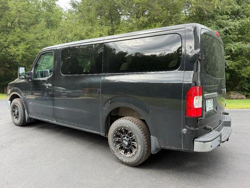 Black 2016 Nissan NV Passenger NV3500 HD SL V8