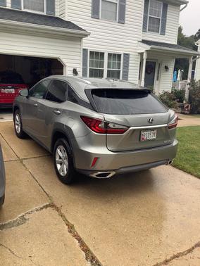 Gray 2017 Lexus RX 350 Base