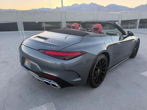 Gray 2022 Mercedes-Benz AMG SL 63 Base