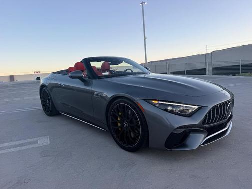 Gray 2022 Mercedes-Benz AMG SL 63 Base
