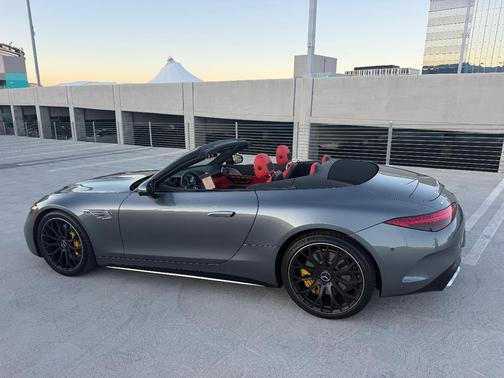 Gray 2022 Mercedes-Benz AMG SL 63 Base