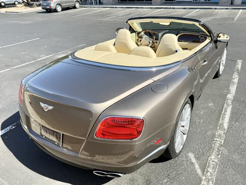 Brown 2014 Bentley Continental GT V8