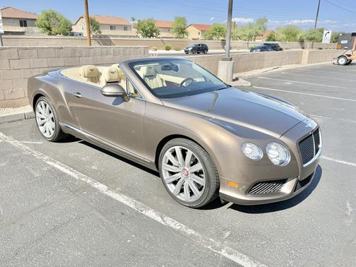 Brown 2014 Bentley Continental GT V8