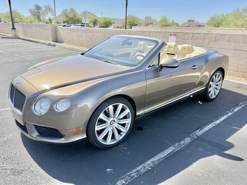 Brown 2014 Bentley Continental GT V8