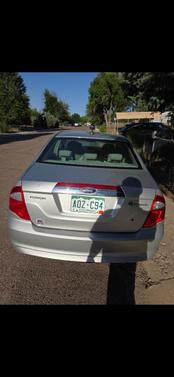 Silver 2010 Ford Fusion Hybrid Base