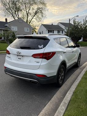 White 2013 Hyundai SANTA FE Sport