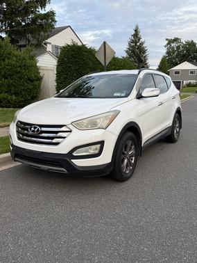 White 2013 Hyundai SANTA FE Sport