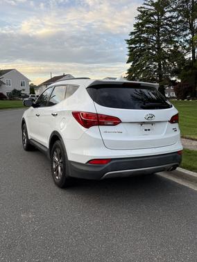 White 2013 Hyundai SANTA FE Sport