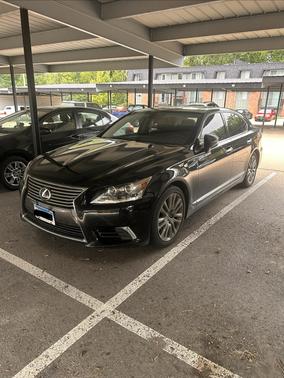 Black 2017 Lexus LS 460 F Sport