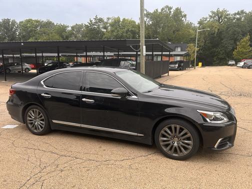 Black 2017 Lexus LS 460 F Sport