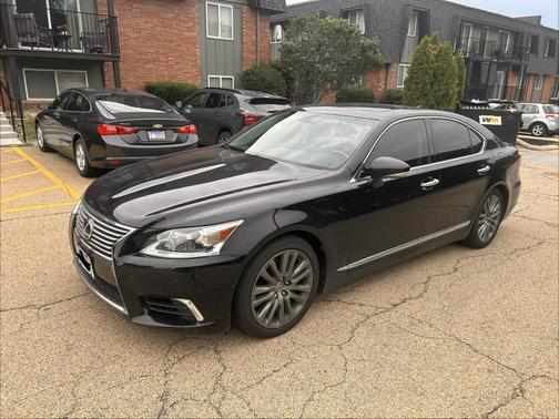 Black 2017 Lexus LS 460 F Sport