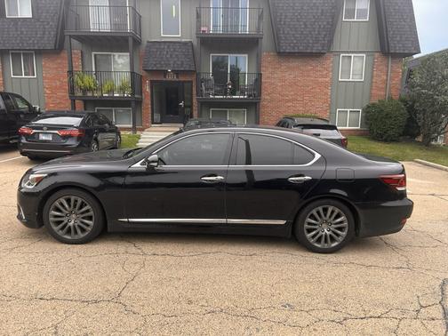 Black 2017 Lexus LS 460 F Sport