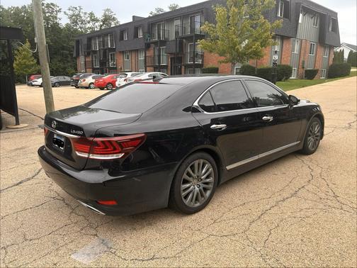 Black 2017 Lexus LS 460 F Sport