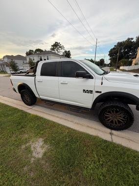 White 2017 RAM 1500 Rebel