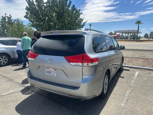 Silver 2011 Toyota Sienna LE