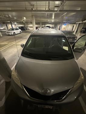 Silver 2011 Toyota Sienna LE
