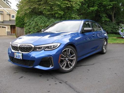 Blue 2020 BMW M340 i