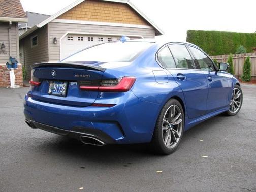 Blue 2020 BMW M340 i