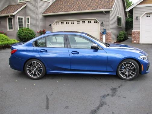 Blue 2020 BMW M340 i