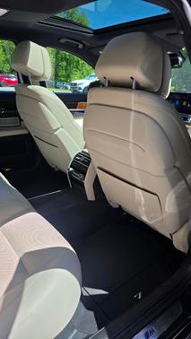Blue 2013 BMW 740 Li