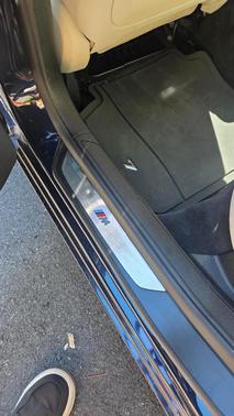 Blue 2013 BMW 740 Li