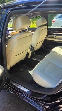 Blue 2013 BMW 740 Li