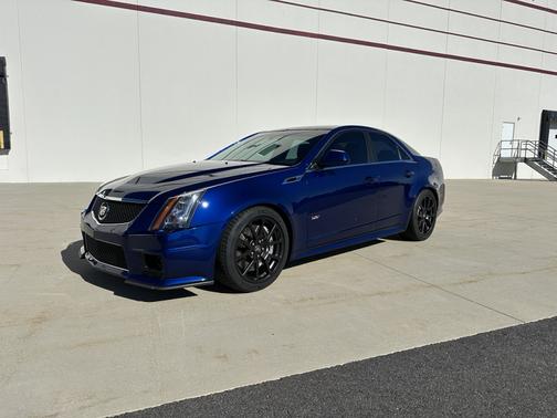 Blue 2013 Cadillac CTS-V Base