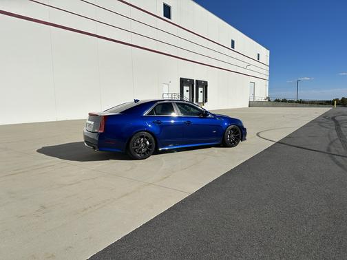 Blue 2013 Cadillac CTS-V Base