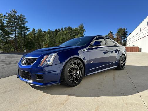 Blue 2013 Cadillac CTS-V Base