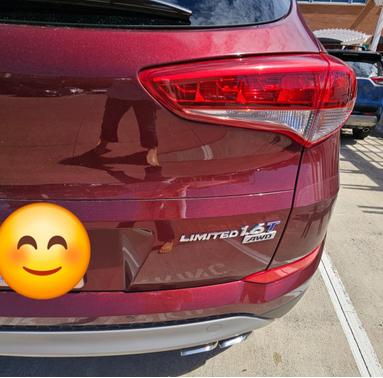 Red 2018 Hyundai TUCSON Limited