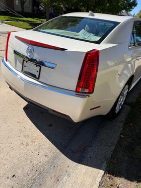 White 2013 Cadillac CTS Luxury
