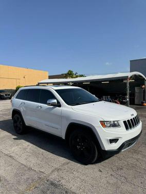 White 2015 Jeep Grand Cherokee Limited