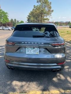 Gray 2019 Porsche Cayenne Cayenne Turbo