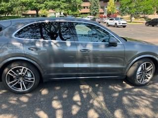 Gray 2019 Porsche Cayenne Cayenne Turbo