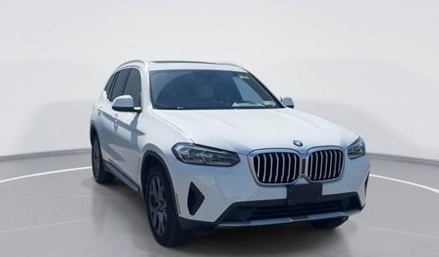 White 2022 BMW X3 xDrive30i