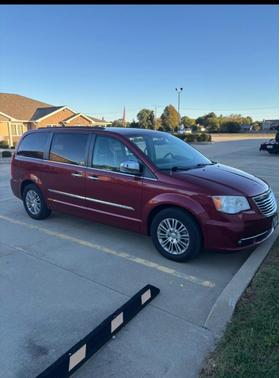 Red 2014 Chrysler Town & Country Touring-L