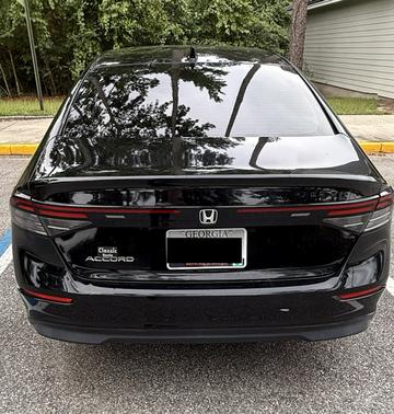 Black 2023 Honda Accord EX
