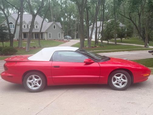Red 1995 Pontiac Firebird Base