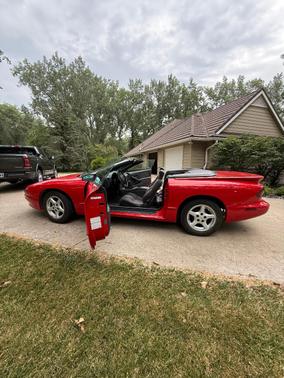 Red 1995 Pontiac Firebird Base