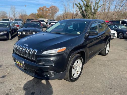 Black 2014 Jeep Cherokee Sport