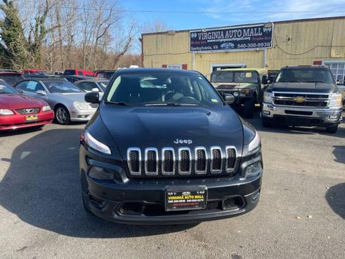 Black 2014 Jeep Cherokee Sport
